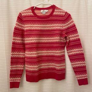 EUC Vineyard Vines Merino Fairisle Sweater M